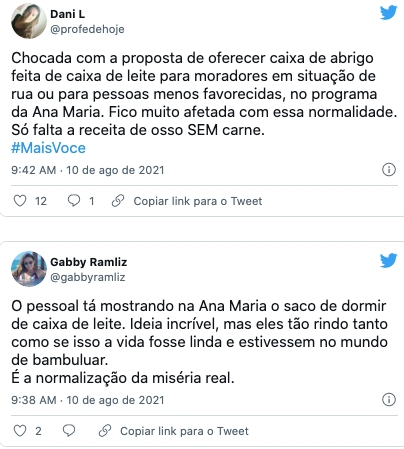 Repórter de Ana Maria é criticado por reportagem (Reprodução) Repórter de Ana Maria é criticado por reportagem (Reprodução)