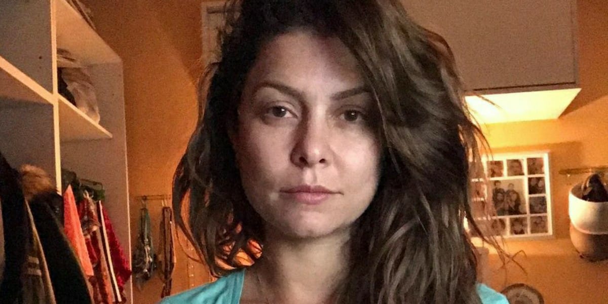 Bárbara Borges relembra foto durante luta contra o vício (Foto: Reprodução)