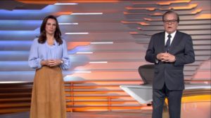 Chico Pinheiro e Ana Paula Araújo no Bom Dia Brasil (Foto: Reprodução-Globo)