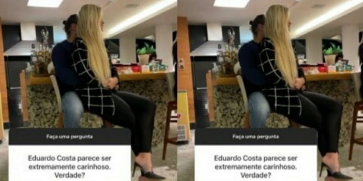 Eduardo Costa assume namoro com influencer (Foto: Reprodução)