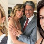 Ticiane Pinheiro, William Bonner, Natasha Dantas e Eliza Samúdio (Foto: Reprodução)