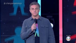 Luciano Huck foi 