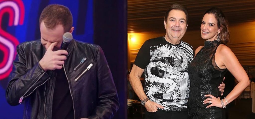 Tiago Leifert, Faustão e Luciana Cardoso
