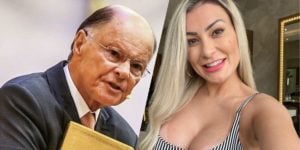 Andressa Urach e Edir Macedo (Foto: Reprodução)