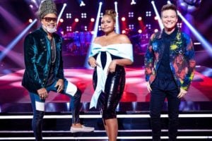 Carlinhos Brown, Gaby Amarantos e Michel Teló são os jurados do The Voice Kids (Foto: Divulgação/Globo)