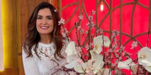 Fátima Bernardes está longe do filho desde o início do ano