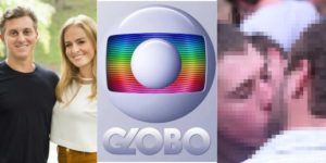 Luciano Huck e Angélica, âncora da Globo e ator se assumindo se destacaram (Foto: Reprodução)