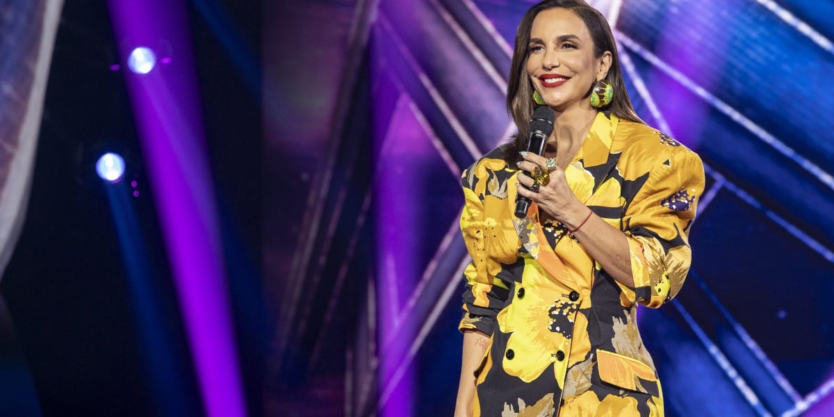 Ivete Sangalo no comando do The Masked Singer Brasil (Foto: Reprodução)