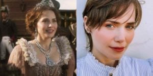 Letícia Colin foi a imperatriz Leopoldina em Novo Mundo e estará em Nos Tempos do Imperador (Foto: Montagem/TV Foco/Reprodução/Globo/Instagram)