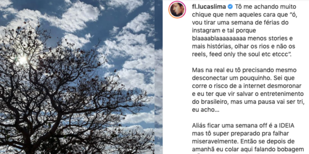 Marido de Sandy, Lucas Lima, confirma que vai se desligar (Foto reprodução) Marido de Sandy, Lucas Lima, confirma que vai se desligar (Foto reprodução)