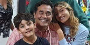 Luciano Szafir e os filhos (Foto: Reprodução)