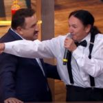 Ratinho repreendeu Marquito em uma edição do Programa do Ratinho (Foto: Reprodução/SBT)