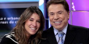 Rebeca Abravanel e Silvio Santos (Foto: Reprodução / SBT)