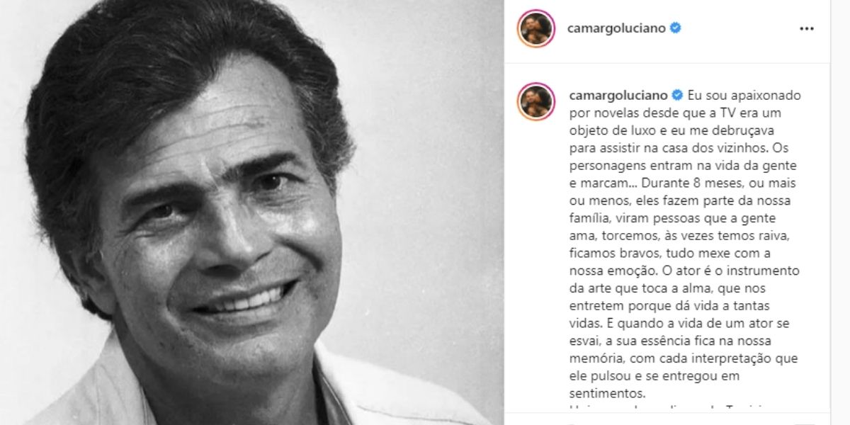 Perda irreparável de Luciano Camargo é anunciada e comunicado em seu perfil devasta: "Final trágico" Perda irreparável de Luciano Camargo é anunciada e comunicado em seu perfil devasta: "Final trágico"