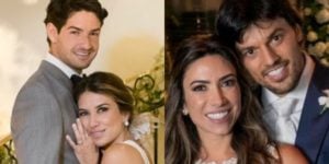 Alexandre Pato, Rebeca Abravanel,  Fábio Faria,  Patrícia Abravanel (Reprodução)