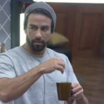 Erasmo Viana teve pequeno atrito com Dayane por falta de café após punição (Foto: Reprodução)