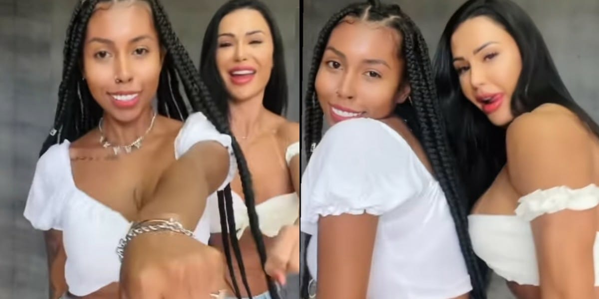 Irmã gata de Gracyanne Barbosa rebola com short micro e enlouquece a web (Foto: Reprodução)