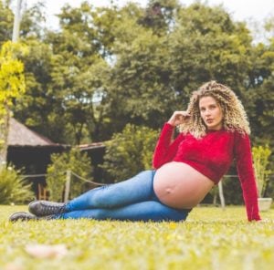 Debby Lagranha grávida do pequeno Arthur (Foto: Reprodução Instagram)