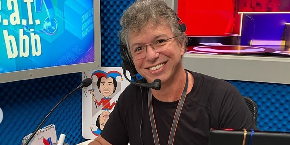 Boninho ganhou presente de Marcos Mion (Foto: Reprodução / Instagram)