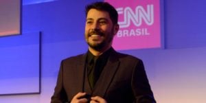 Evaristo Costa não faz mais parte da CNN Brasil (Foto: Reprodução)