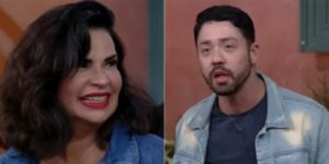 Rico Melquiades voltou a criticar Solange Gomes em A Fazenda 13 (Foto: Reprodução / Record)