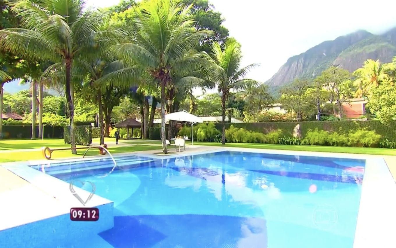 Mansão de Claudia Raia e Eduardo Celulari (Foto: Reprodução/TV Globo)