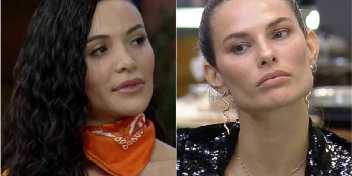 Dayane Mello revelou interesse em Aline Mineiro em A Fazenda 13 (Foto: Reprodução)