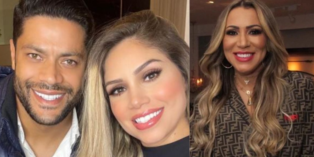 Hulk trocou Iran Ângelo, por sobrinha da ex-mulher (Foto: Reprodução)