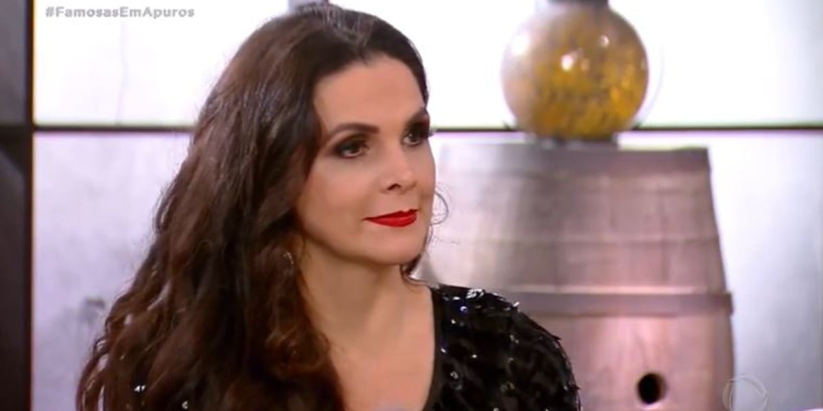 Luiza Ambiel está participando do quadro Famosas em Apuros (Foto: Reprodução)