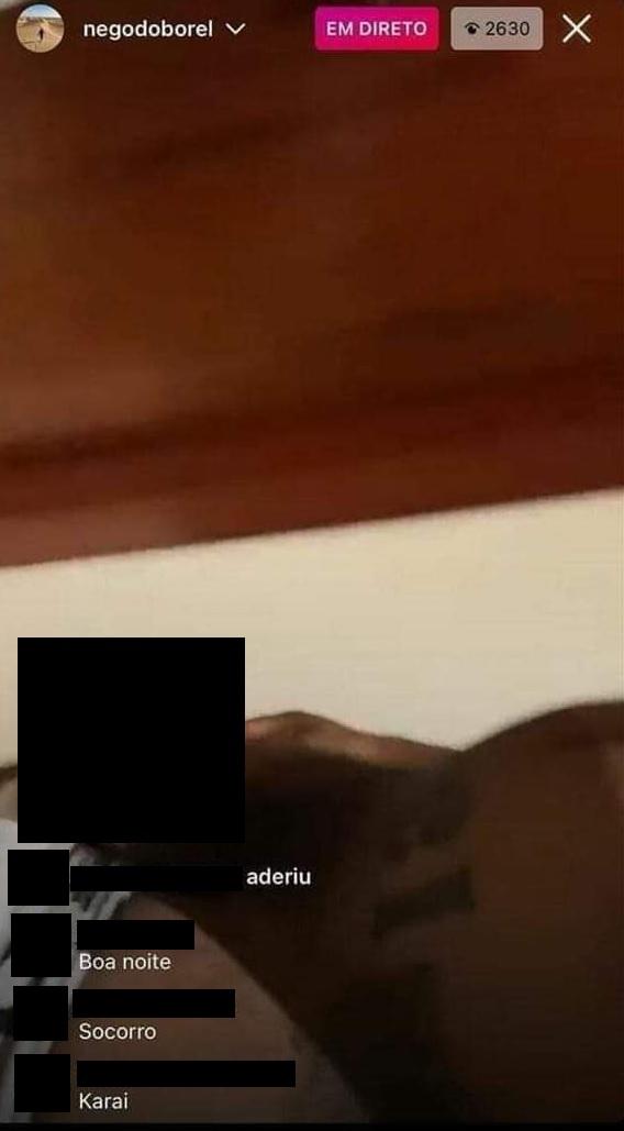 Nego do Borel mostrou partes íntimas (Foto: Reprodução/Instagram)