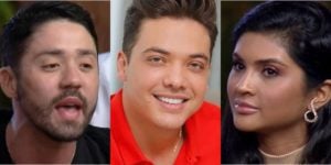Rico Melquíades e Solange Gomes falam de Mileide Miahaile e citam Wesley Safadão em A Fazenda 13 (Foto: Reprodução)