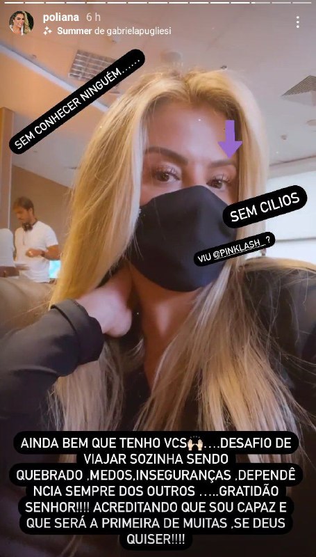 Poliana Rocha se despede de Leonardo e faz viagem internacional (Foto: Reprodução/ Instagram)