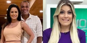 Denílson é casado com Luciele, mas fez ligação para Renata Fan (Foto: Reprodução)