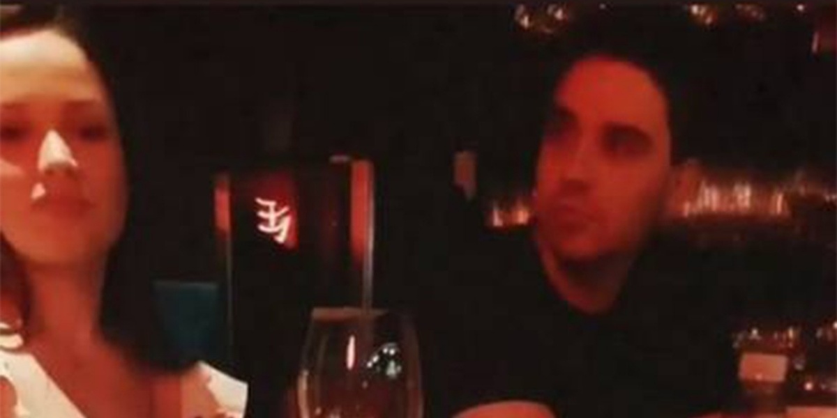 Juliette com ex de Anitta em restaurante (Foto: Reprodução)
