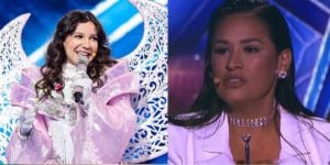 Priscilla Alcantara ameaça Simone no The Masked Singer (Foto: Divulgação/ Globo)