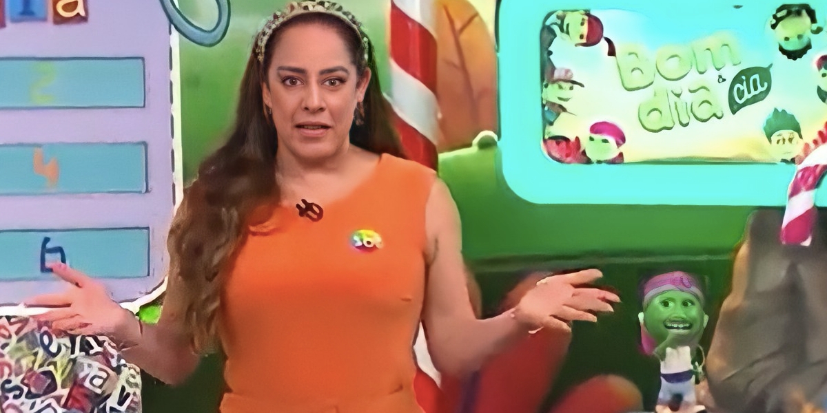 Silvia Abravanel quando era apresentadora no SBT (foto: reprodução)