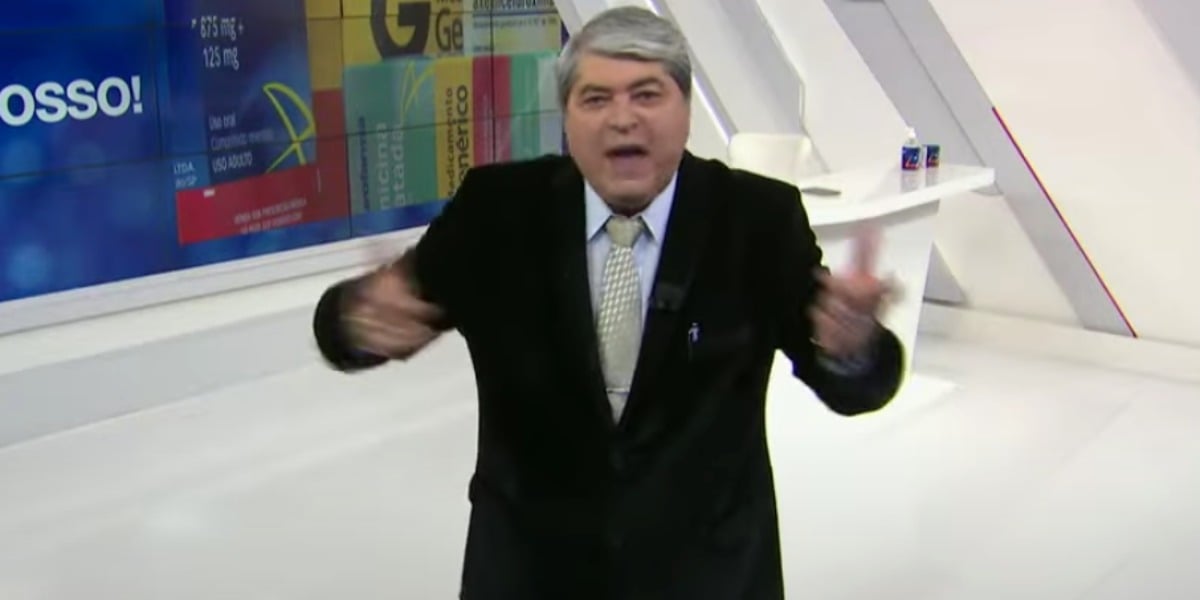 Datena pode perder espaço pra Cátia Fonseca (Foto: Reprodução)