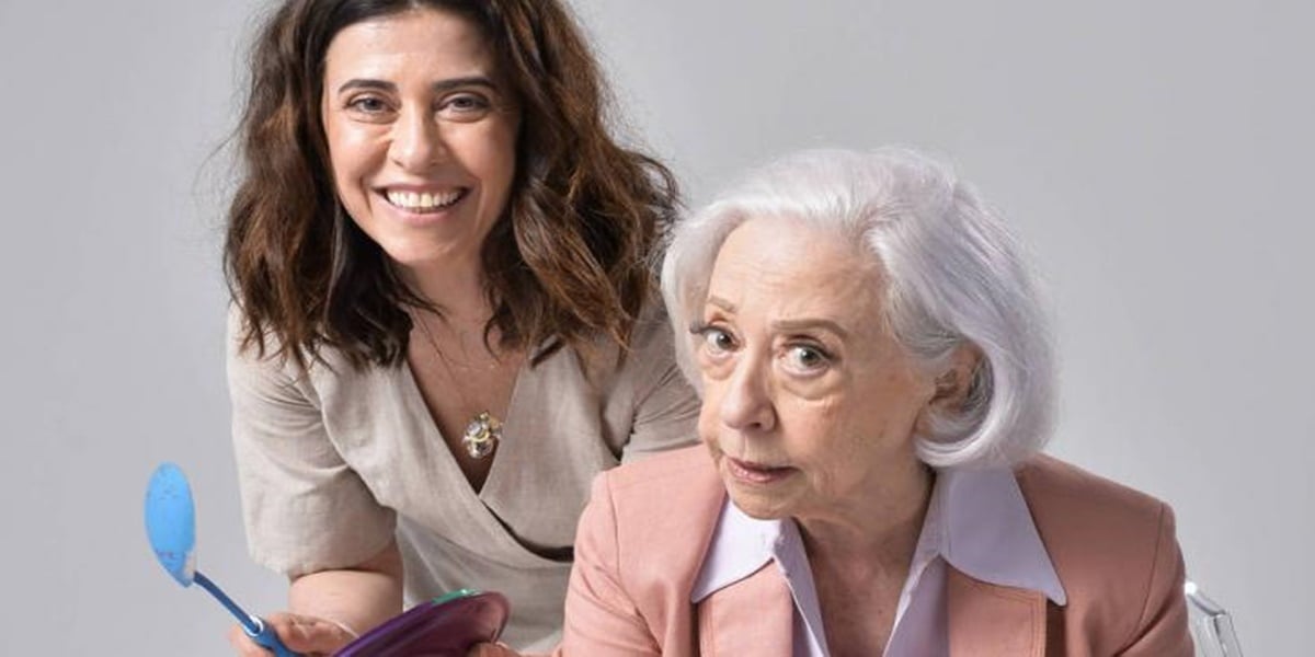 Fernanda Montenegro ao lado da filha (Foto: reprodução)