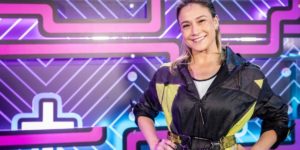 Fernanda Gentil fez sua estreia no Zig Zag Arena (Foto: Reprodução)