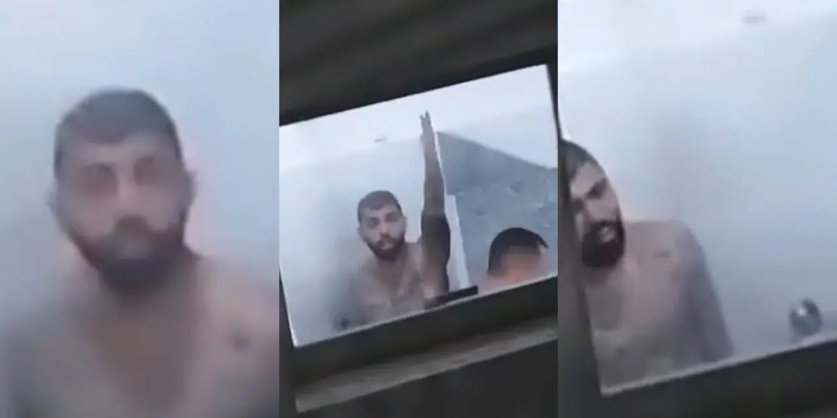 Gabigol foi flagrado em banheiro com outro homem (Foto: Reprodução)