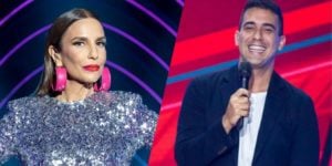 Ivete Sangalo e André Marques (Montagem: TV Foco)