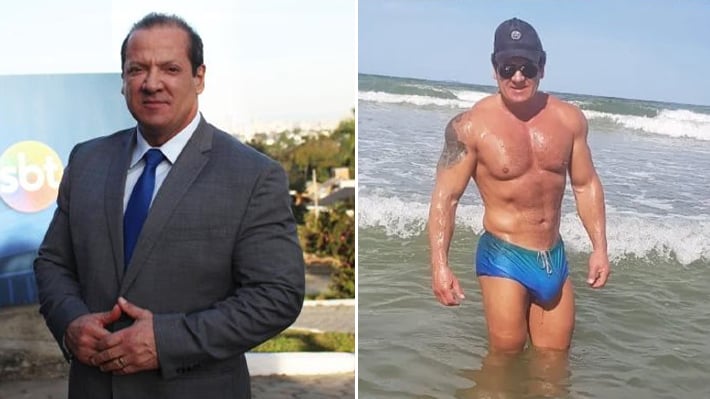 Volumão de apresentador do SBT causa alvoroço nas redes sociais - Reprodução