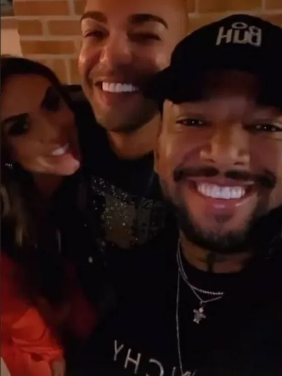Nicole Bahls e Nego do Borel curtiram uma noitada juntos (Foto: Reprodução)