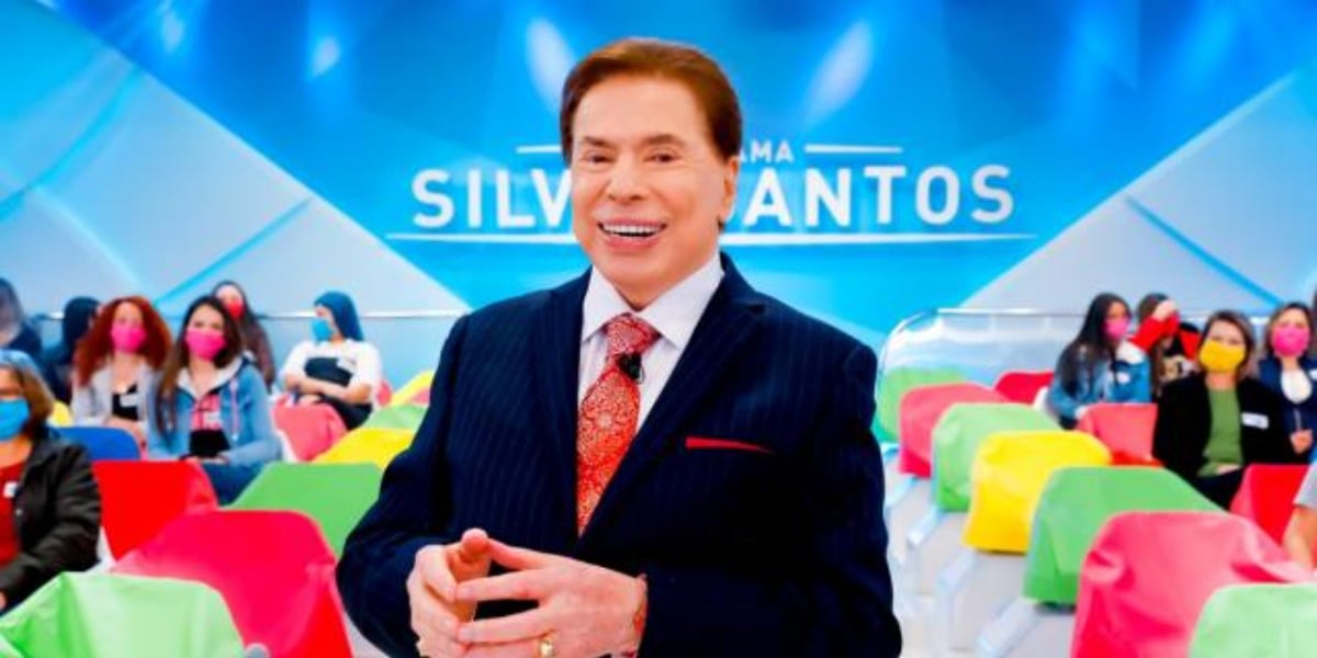 Silvio Santos no comando do seu programa no SBT (Foto: Divulgação/SBT)