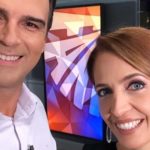 Tadeu Schmidt e Poliana Abritta (Foto: Reprodução)