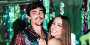 Bruno Montaleone e Anitta estiveram juntos durante passagem da cantora pelo Brasil (Foto: Reprodução)