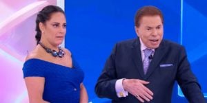 Silvia Abravanel e Silvio Santos (Reprodução)