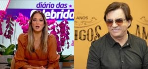 Tici Pinheiro falou sobre o procedimento de Chitãozinho na Record (Foto: Montagem/TV Foco)