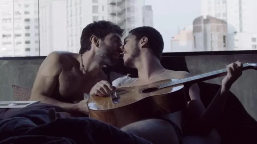 Rodrigo Pandolfo e João Vitor Silva em "Verdades Secretas 2", da Globo (Foto: Divulgação/Globoplay)