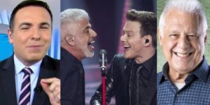 Reinaldo Gottino, Lulu Santos, Michel Teló e Antonio Fagundes (Foto: Reprodução)